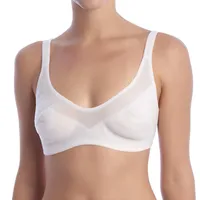 SLOGGI Damen OXYGENE Infinite Soft Bra Gepolsterter BH White