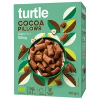 Turtle Schokokissen mit Haselnussfüllung bio