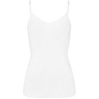 Hanro Spaghettitop Cotton Seamless in white | Gr.: S