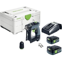 Festool CXS 12 2.5-Plus Akku-Bohrschrauber inkl. Koffer + 2