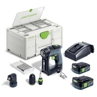 Festool CXS 12 2.5-Set Akku-Bohrschrauber inkl. Koffer + 2