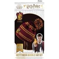 ThumbsUp! Harry Potter Hogwarts Bommelmütze Strickset mit Gryffindor Design