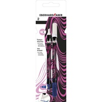 Eberhard Faber neon pink/schwarz Tintenkiller