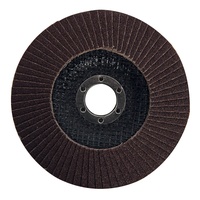 Silverline 282587 Korund-Fächerscheibe 125 mm, 80er-Körnung