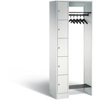 Californian Products CP Garderobe mit Schließfächern lichtgrau 80700-00 S10000,