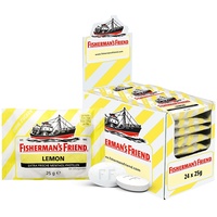 Fishermans-Friend Fisherman's Friend Lemon, 24er Vorratsbox, Zitrone und Menthol