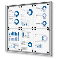 Showdown Displays Showdown-Displays Schaukasten Economy XS-Linie, innen, 6 x