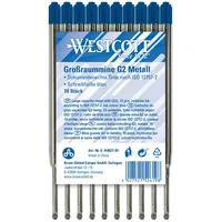 Westcott Kugelschreibermine G2 E-744621 00 1,2mm blau 10 Stück