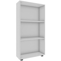 VCM Mid.you Regal Weiß, 2 Fächer, 56x108x20 cm, stehend,