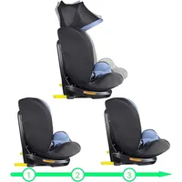 XOMAX XZ-16 Kindersitz drehbar 360° mit ISOFIX und Liegefunktion