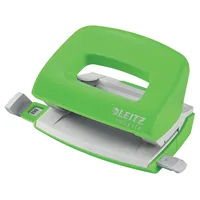 Leitz NeXXt Recycle Mini-Locher, 10 Blatt A4-Locher, kleiner Papierlocher
