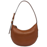 Fossil Harwell Schultertasche Leder 23 cm braun