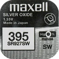 Maxell 395 Silberoxid Batterie 1,55 V - 5er Verpackung