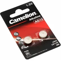 Camelion | AG12/LR43/LR1142/386 | Alkaline Knopfzelle | 2 Stk.,
