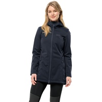 Jack Wolfskin WINDHAIN Coat W Softshellmantel, night Blue, S