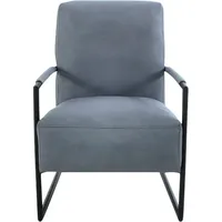 K+W Komfort & Wohnen Cocktailsessel Textil blau