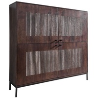 G + K Highboard DALAMON, Mangoholz massiv lackiert -