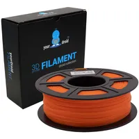 Your Droid yourDroid PLA Filament Transparent Orange 1.75mm 1kg
