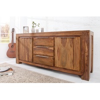 Riess-Ambiente Massivholz Sideboard MAKASSAR 175cm Sheesham Kommode mit Schubladen