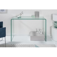 Riess-Ambiente Konsolentisch FANTOME 100cm transparent Schreibtisch Ganzglastisch
