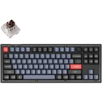 Keychron Key V3 TKL Frost Black, RGB Key Brown