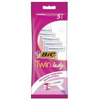 BIC Twin Lady Shaver Pack 5