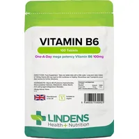 Lindens Vitamin B6 100mg