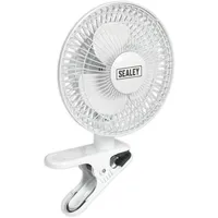 Sealey Zum Anklipsen Lüfter 2-Speed 20.3cm 230V SCF8W Neu