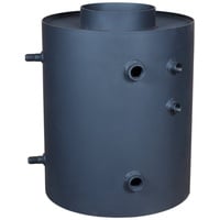 Kratki Wasserturbodym mit einem vertikalen Heizer mit einer Spule