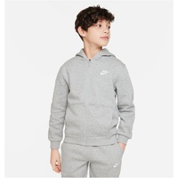 Nike Sportswear Club Fleece Kapuzenjacke Kinder 063 dk grey