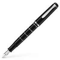 Pelikan Classic M 215 Kolbenfüller schwarz hochglänzend F (fein)