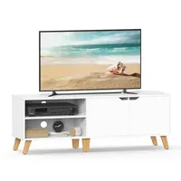 VASAGLE TV-Schrank 140 x 45 x 40 cm Weiß