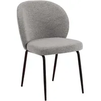 Actona Esszimmerstuhl Patricia Stoff grau 2er Set
