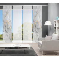 VISION S Schmidt Schiebewand Marmosa 4er-Set Polyester Grau