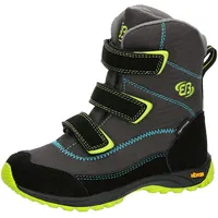 Brütting Unisex Kinder Arendal V Schneestiefel, Grau Schwarz Lemon,