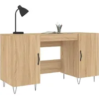VidaXL Schreibtisch Sonoma Eiche Braun