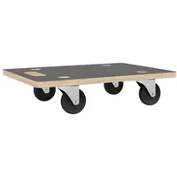 VidaXL Transportroller 2 Stk. Rechteckig 50x35x11,5 cm 250 kg