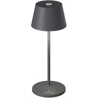 Villeroy & Boch LED-Akku-Tischleuchte Seoul Micro Alu, Eisen, Stahl