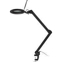 Goobay Werkstattbeleuchtung, LED-Klemm-Lupenleuchte, 10 W, schwarz