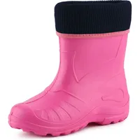 Ladeheid Kinder Mädchen Jungen Federleichte Eva Thermo Gummistiefel Gefüttert