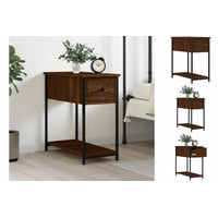 VidaXL Nachttisch Braun Eichen-Optik 30x60x60 cm Holzwerkstoff