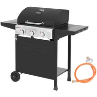 Royal Gourmet Gasgrill Grillwagen 3 Brenner 9 kW Camping