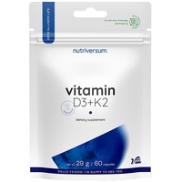 Nutriversum D3 + K2, 60 Kapseln)