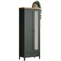 Trendteam Stanton Garderobenschrank 77x39x198 cm grün