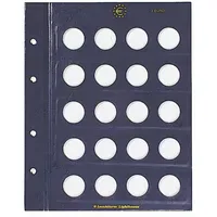 Leuchtturm VISTA Euro-Münzblätter für 40 x 2 Euro Münze