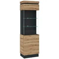 Höffner Vitrine ¦ holzfarben ¦ Maße (cm): B: 60