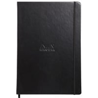 Rhodia Webnotebook A5 96 Blatt dot/punktkariert 90g - Schwarz