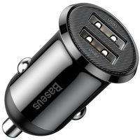 Baseus Grain Pro Car Charger schwarz