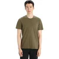Icebreaker Central Classic Kurzarm-t-shirt - Loden - XL