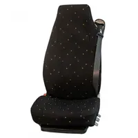 HP Autozubehör 22221 Sitzbezug Baumwolle, Polyester Schwarz, Gemustert Fahrersitz,